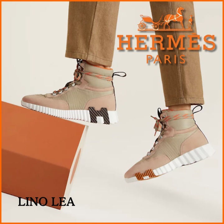 《足元からお洒落に♡》HERMES Klimb スニーカー