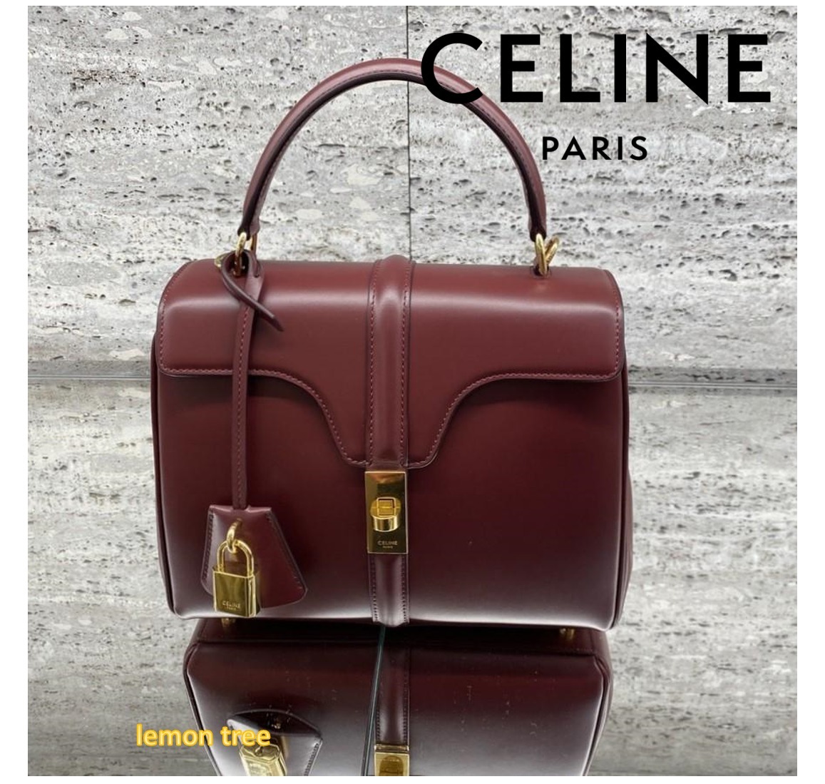 CELINE セーズ 16 ハンドバッグ ショルダーバッグ 高級感