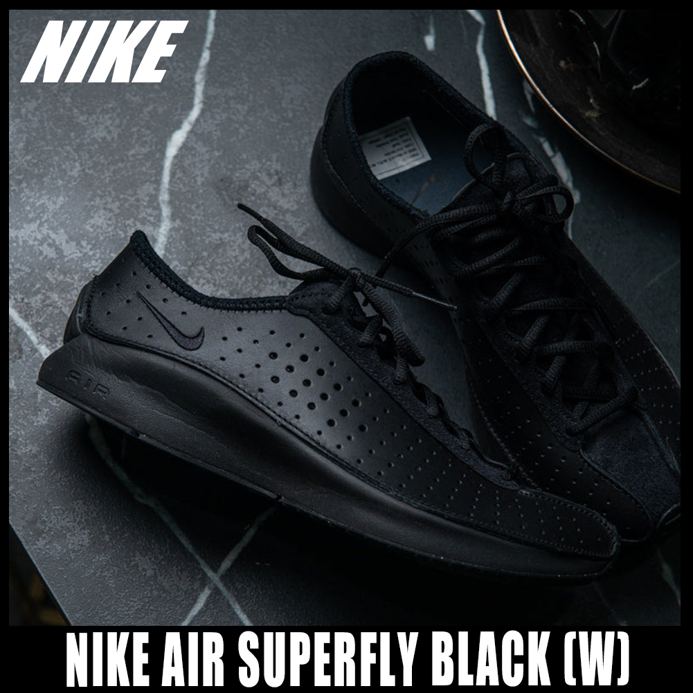 ◆正規品◆NIKE AIR SUPERFLY TRIPLE BLACK(W)◆関税込◆人気◆