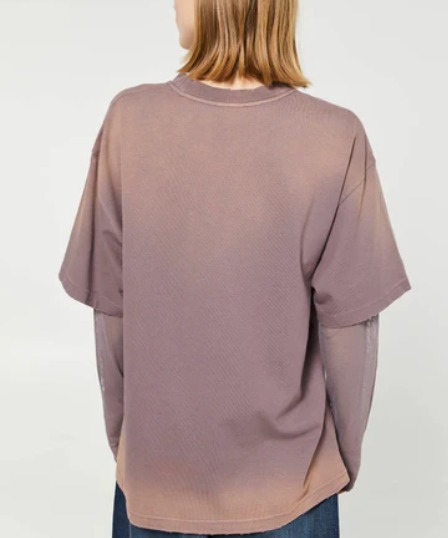SNSで人気＊ Acne Studios レイヤードTシャツ