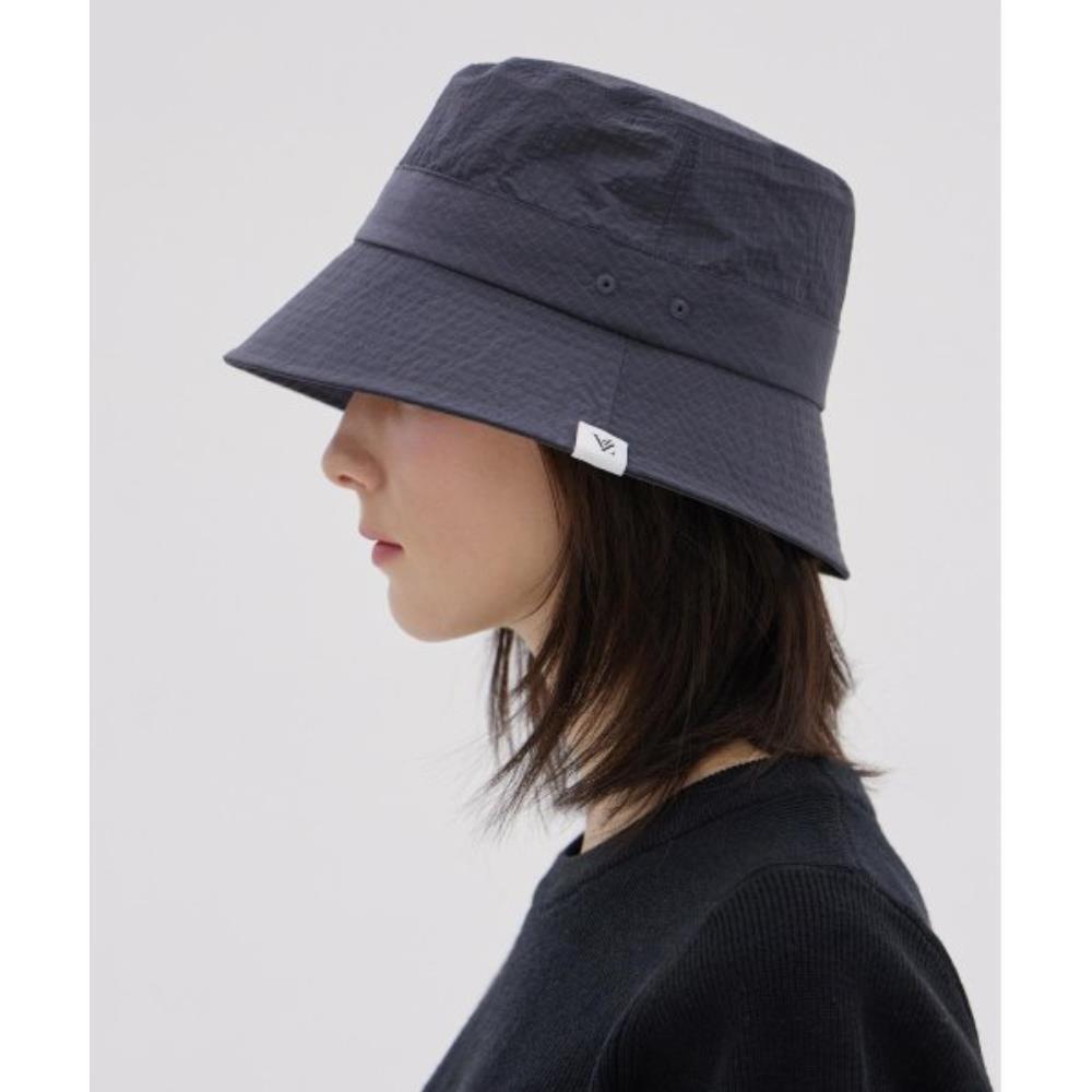 ★VARZAR★ VZ Label Ripstop Bucket Hat Black
