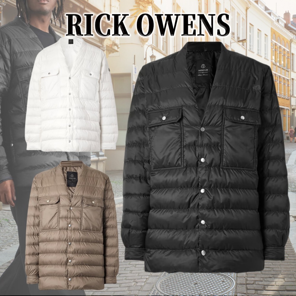【重ね着に最適なアイテム】RICK OWENS×Monclerコラボ ダウン