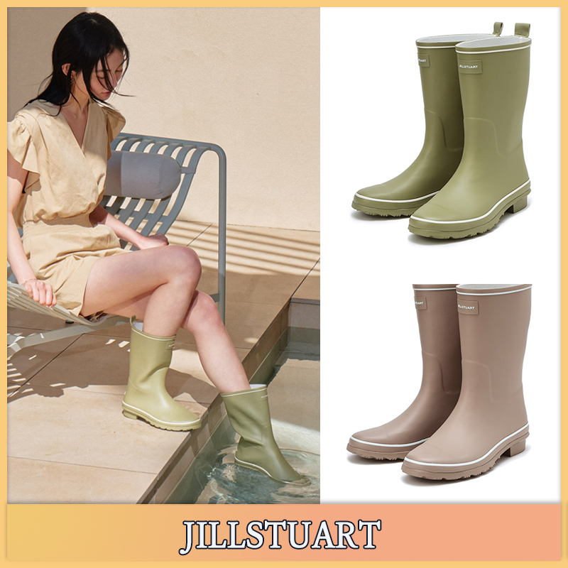 【JILLSTUART】★人気商品★ライン配色レインシューズ