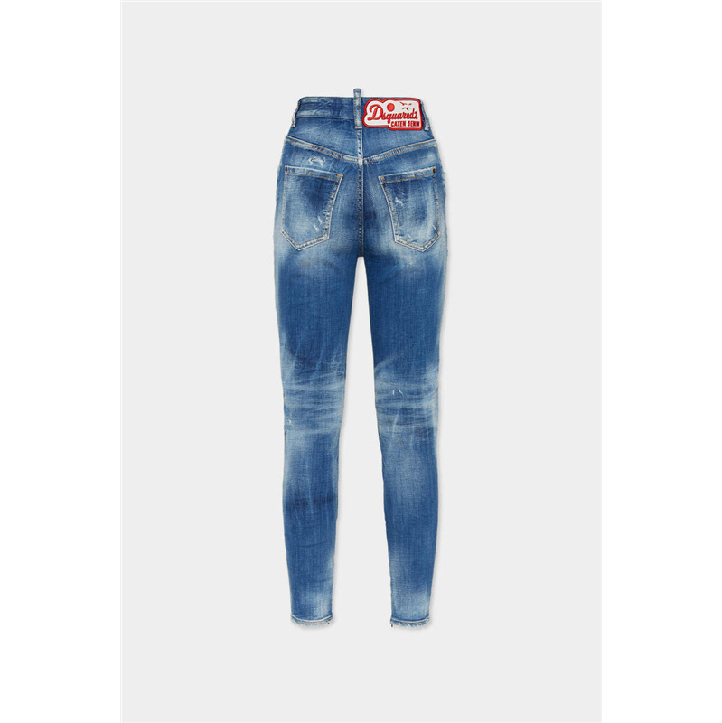 【★完売必至★】DSQUARED2 ☆ハイウエストツイッギージーンズ ☆完売必至☆】DSQUARED2 ☆ ハイウエストツイッギージーンズ