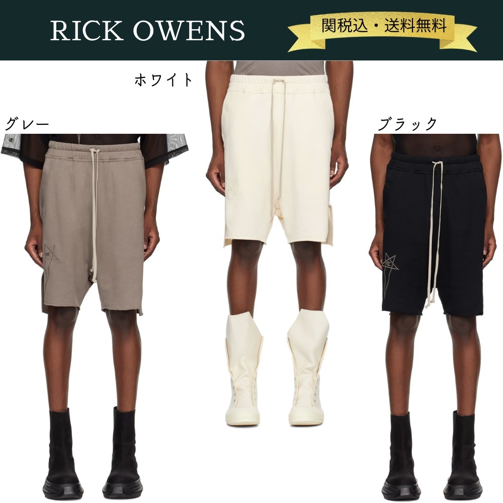 【関税・送料込】RICK OWENS Champion Beveled Pods 短パンツ