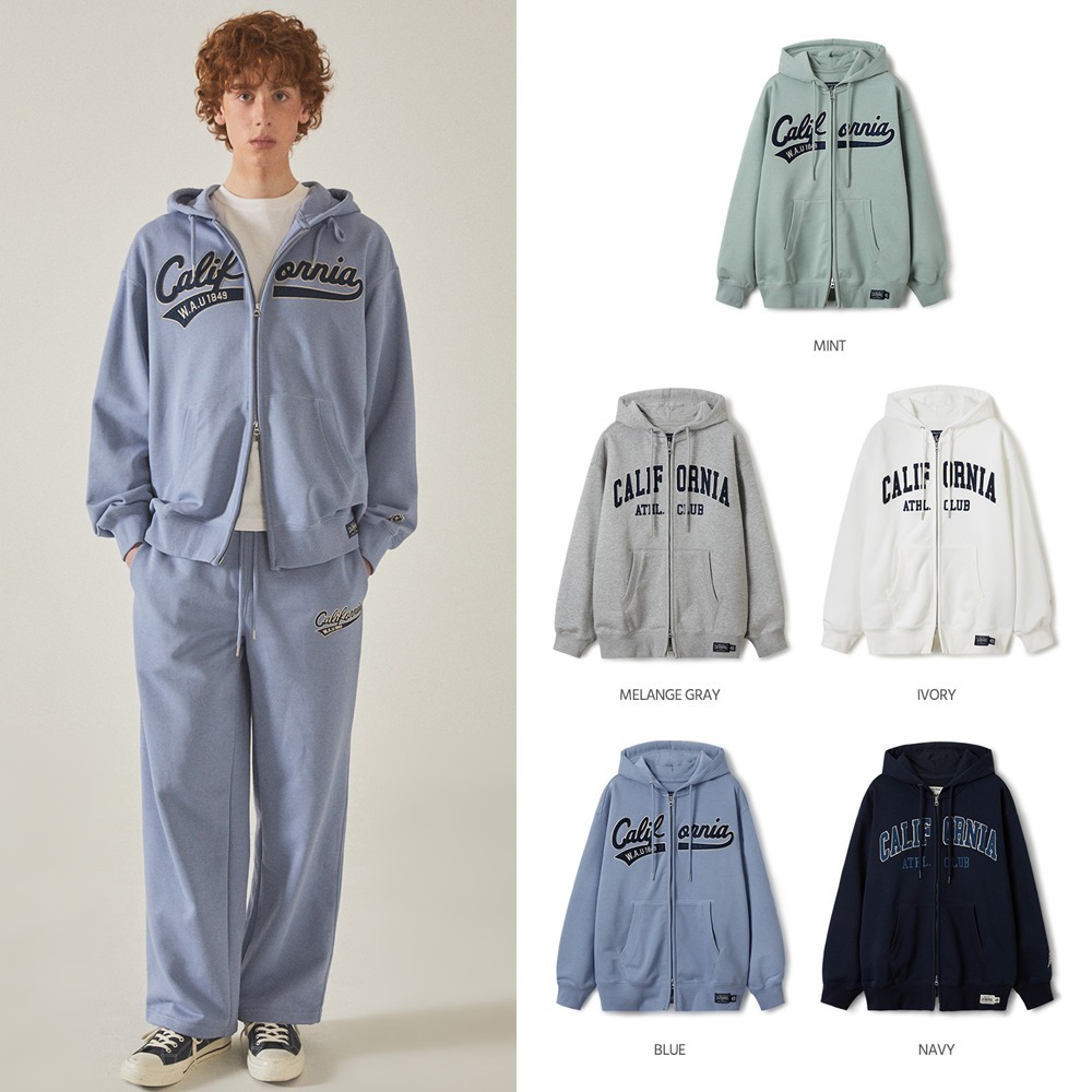 [WHO.A.U] Signature Patch Hood Zip-Up _ 5色