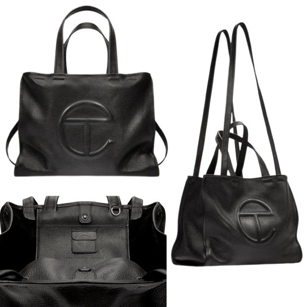 Telfar x Wilsons テルファー ミディアム キャリー レザーバッグ