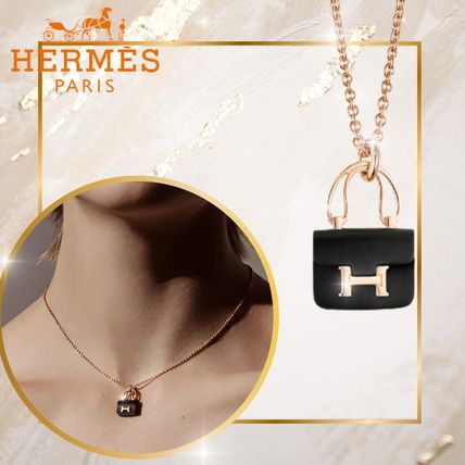 【エレガント】HERMES Amulettes Kelly ケリーネックレス ケリーモチーフ 【HERMES】 Amulettes Kelly ケリーネックレス