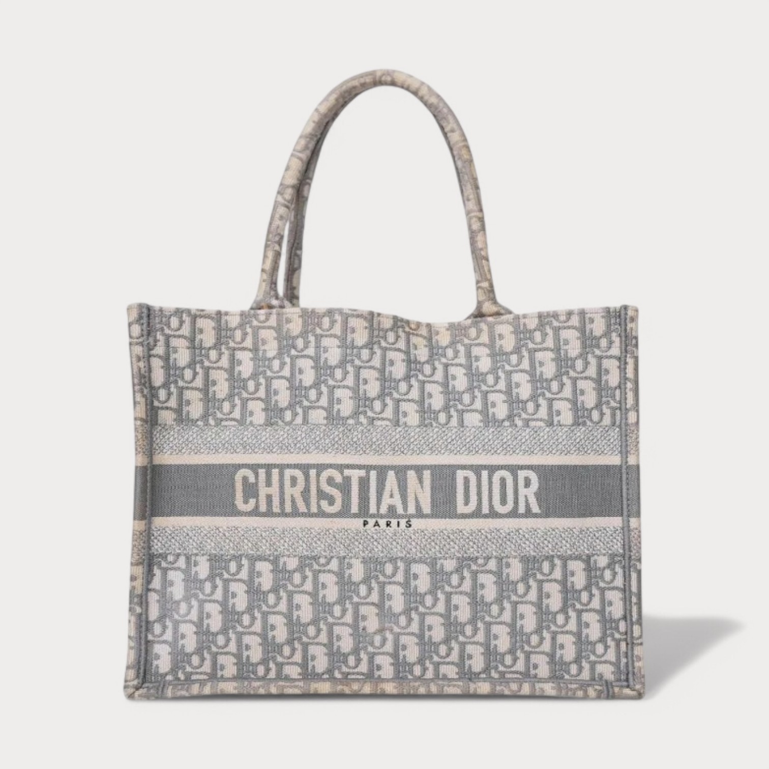 【Dior】BOOK TOTE ブックトート キャンバス ミディアム バッグ
