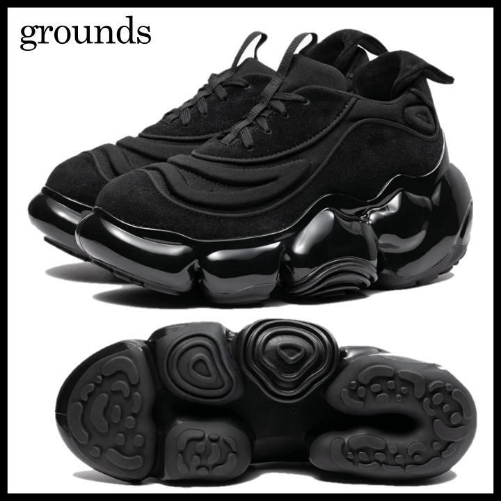 ◆grounds グラウンズ◆MOOPIE NAZCA LACE 厚底スニーカー
