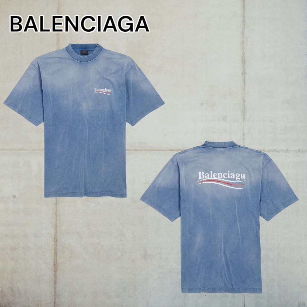 【BALENCIAGA】 Political Campaign Tシャツ ミディアムフィット