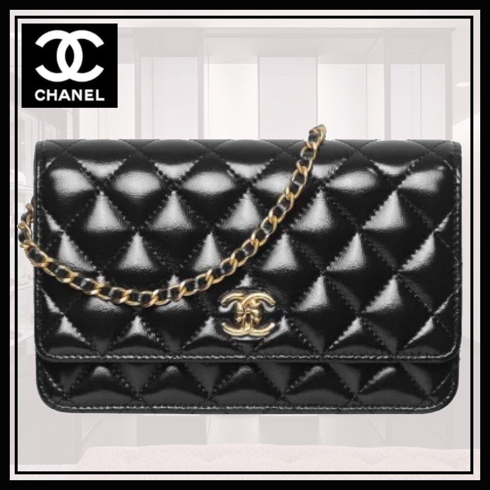 【CCロゴ×リボンのTip♡】CHANEL チェーンウォレット
