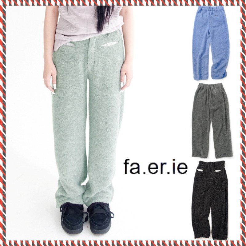 【fa.er.ie】fluffy easy jogger pants