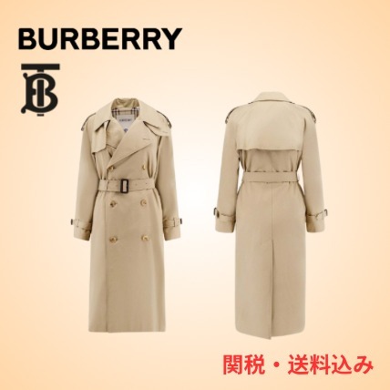 【BURBERRY】SS25 ロングトレンチコート/関税送料込み