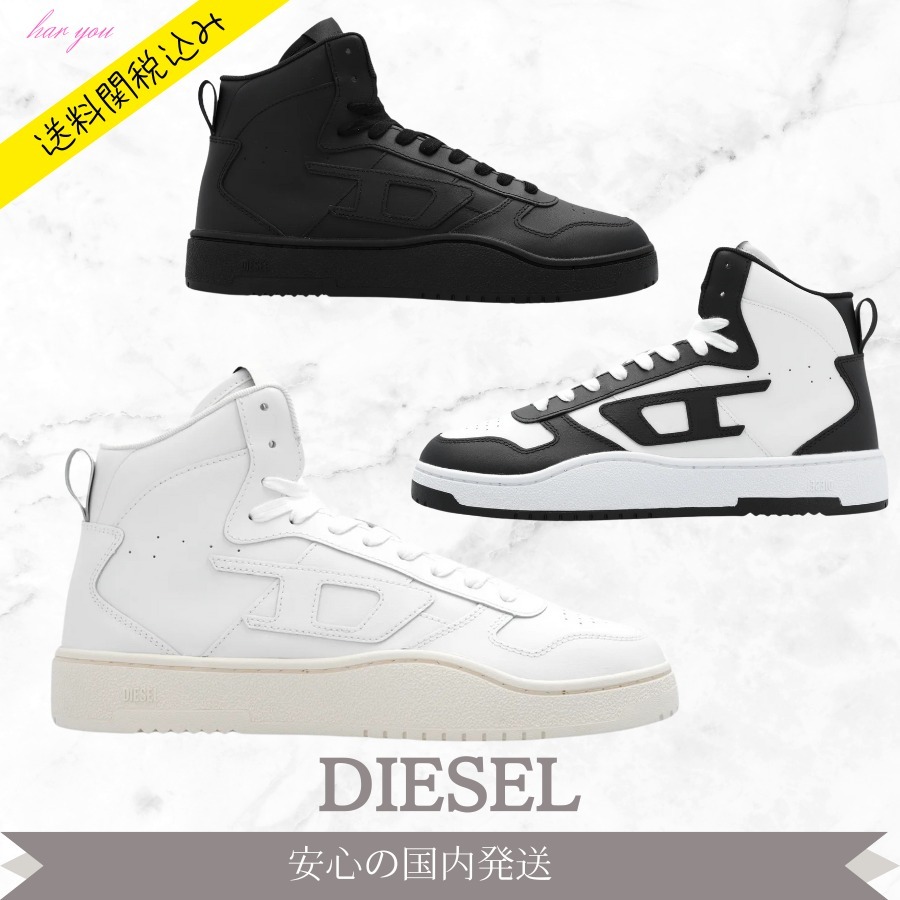 ☆【DIESEL】S-Ukiyo V2 ミッドトップ スニーカー☆送料関税込み