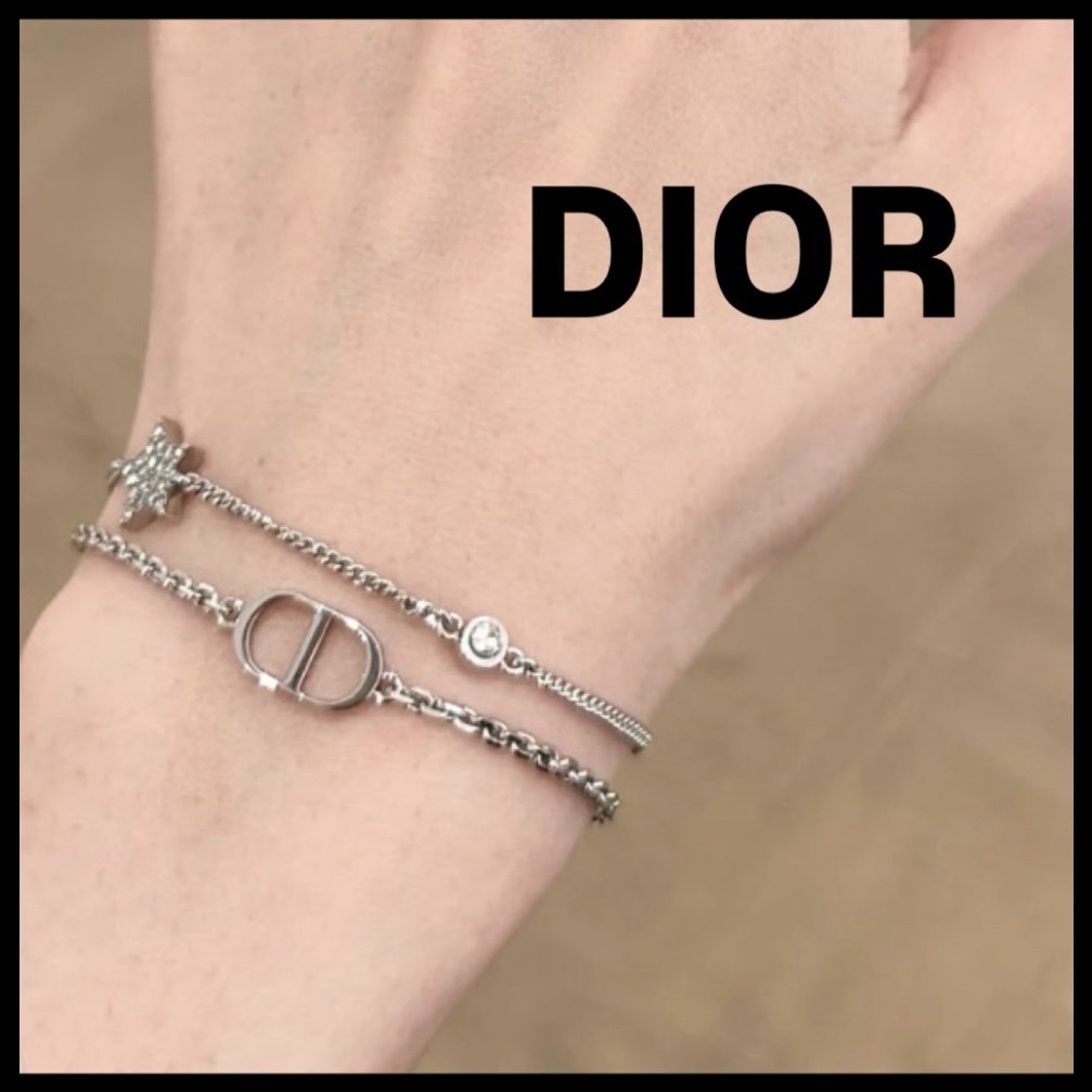 【2025年最新作♪】DIOR Petit CD ダブルブレスレット