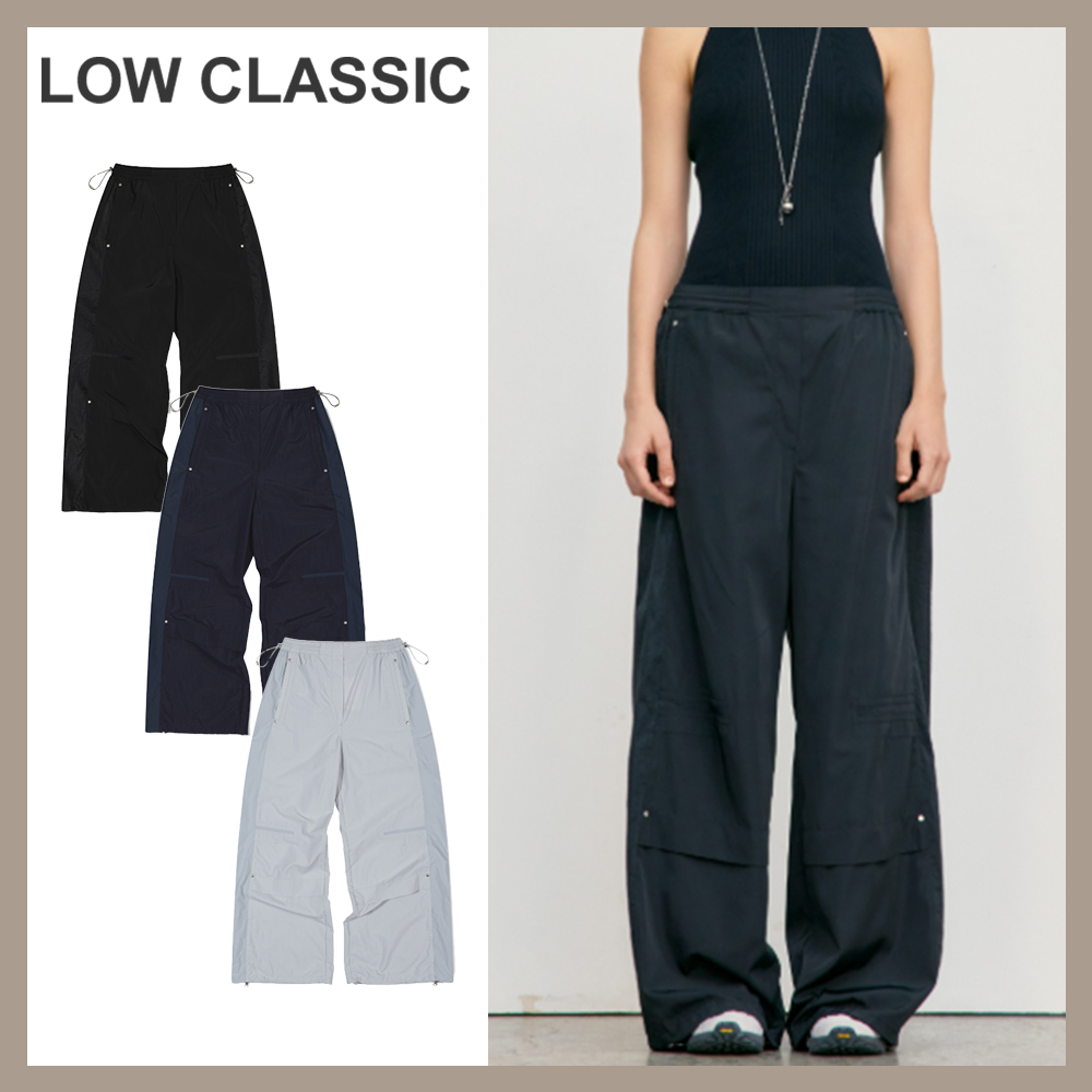 【LOW CLASSIC】CONTRAST BANDING PANTS☆25SS☆パンツ