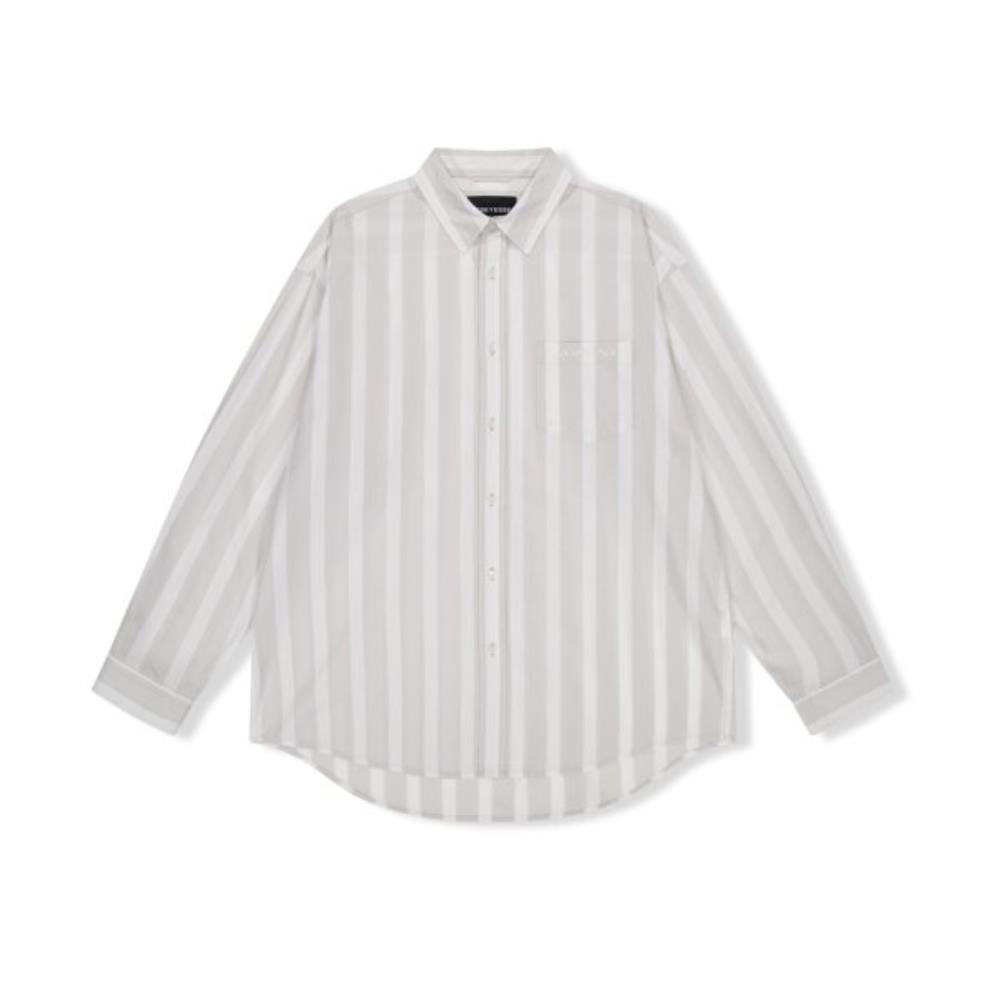 ◆YESEYESEE◆ YES Stripe Shirts Beige YS241WSHTL01BEI