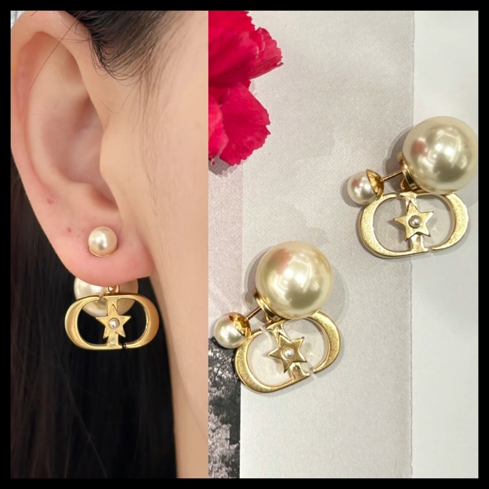 【新作/大人気♪】Dior Tribales ピアス