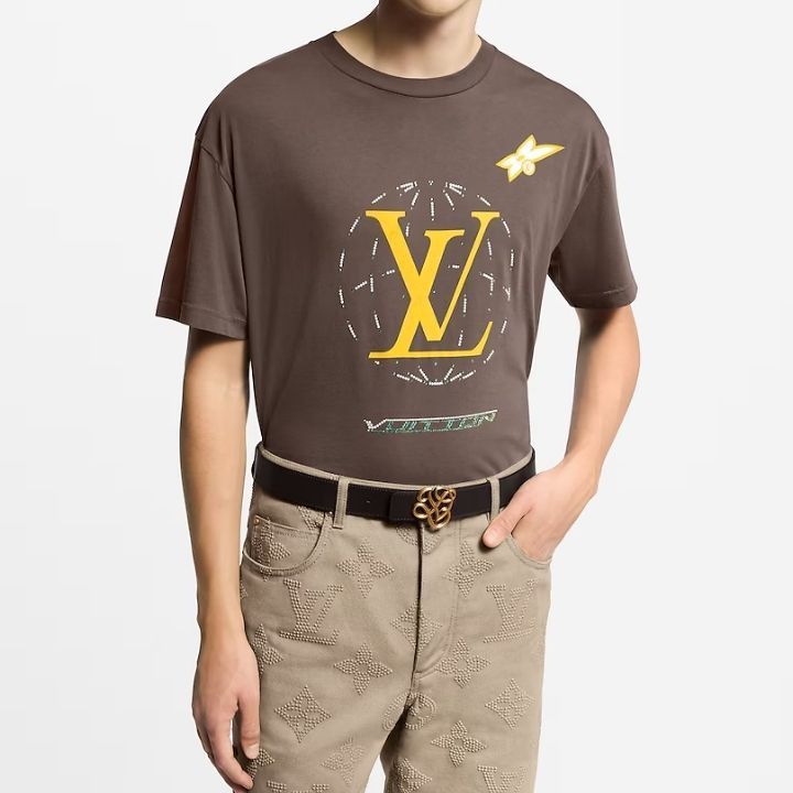 Louis Vuitton《ウォッシュ加工☆》コットンTシャツ ウォッシュ