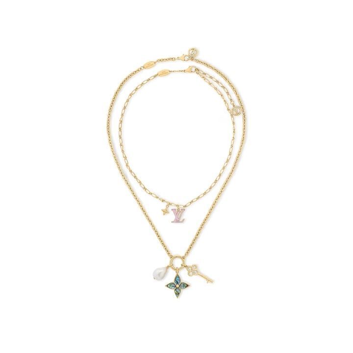 Louis Vuitton《存在感◎》ネックレスレイヤーカラー モノグラム