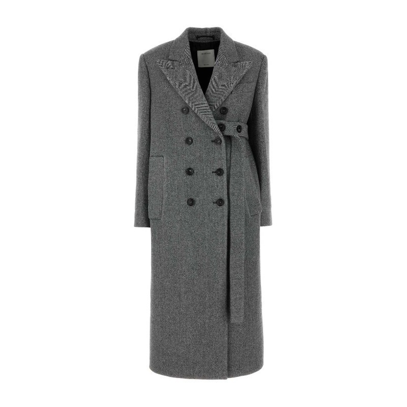 コート SPORTMAX Embroidered wool blend Billy coat