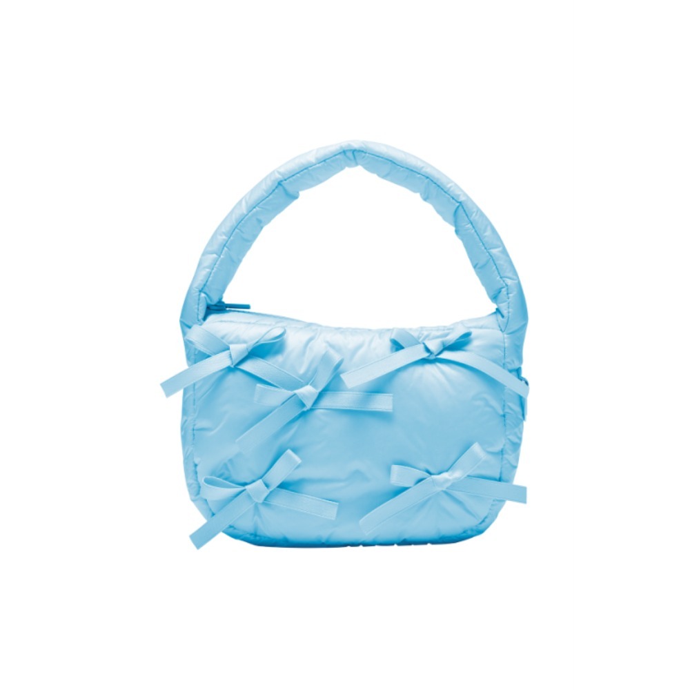 ◆DEINET◆ RIBBON CLOUD MINI TOTE BAG IN BLUE KDCUC4S4211530