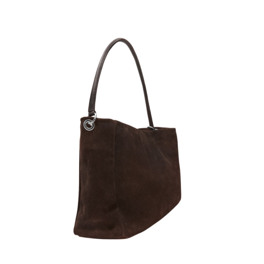◆DEINET◆ DEINET SUEDE BIG BAG IN BROWN KDBUC4S43112500F