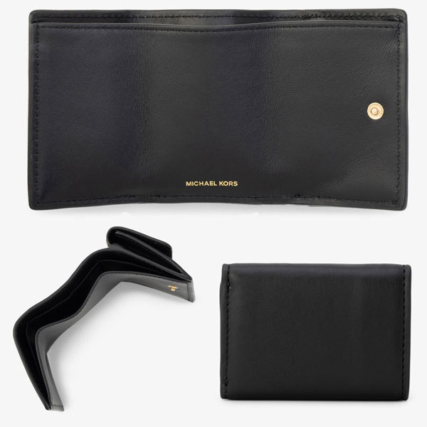 国内直営【MICHAEL KORS】MK FACET ミニ財布 三つ折り財布 ロゴ 国内直営【MICHAEL KORS】MK FACET ミニ財布 三つ折り財布 ロゴ