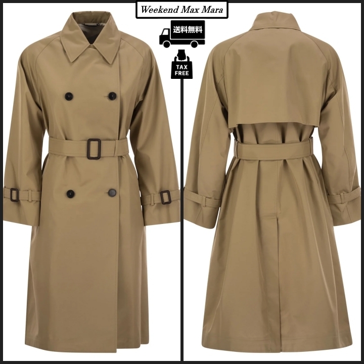 WEEKEND MAXMARA●カナスタ 撥水加工リバーシブルトレンチコート WEEKEND MAXMARA [カナスタ]リバーシブルトレンチコート CANASTA