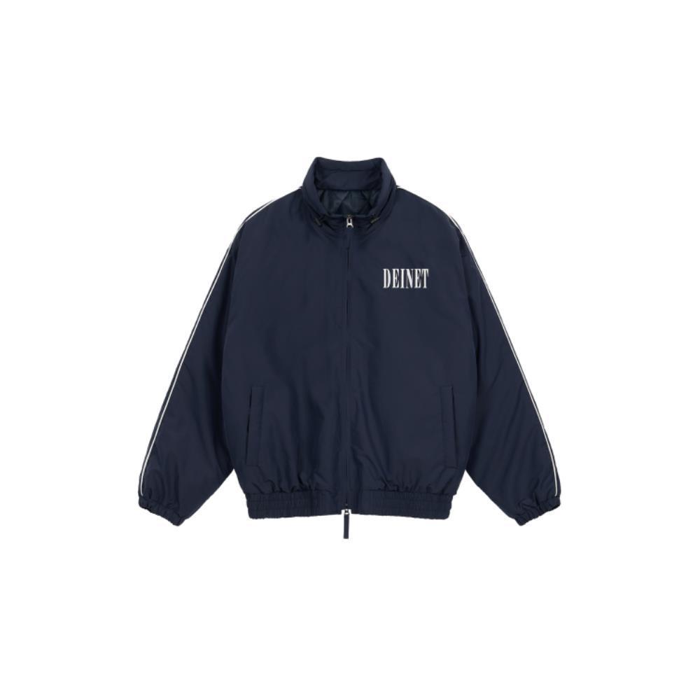◆DEINET◆ DEINET LOGO PUFFER JACKET IN NAVY KDCKD4WB311