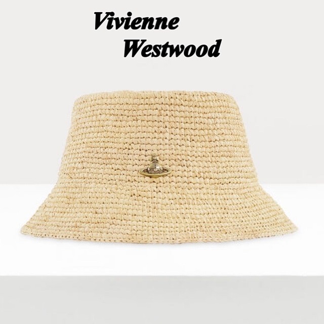 Vivienne Westwood☆Raffia バケットハット 【UK発】