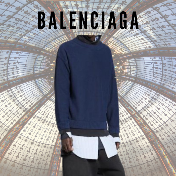 新品★BALENCIAGA■レイヤードフーディー ラージフィット