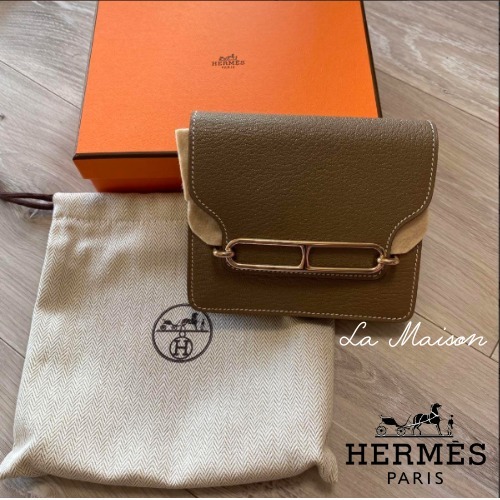 **入手困難/大人気★**【HERMES】スリムウォレット 《ロウリス》