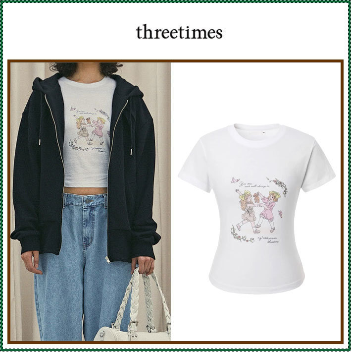 【threetimes】 Little princess tee /追跡付