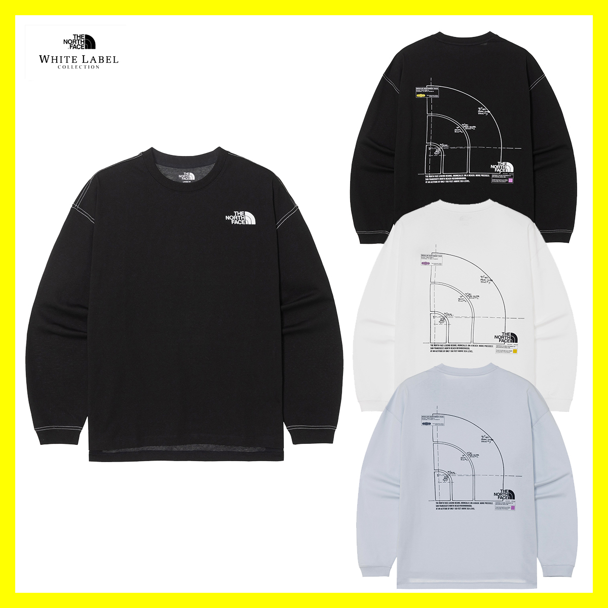 新作★THE NORTH FACE ★ DOME LOGO L/S R/TEE ★ホワイトラベル