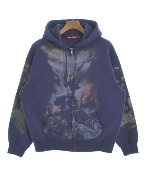 Supreme シュプリーム パーカー 青紫等 S 3303325J0666