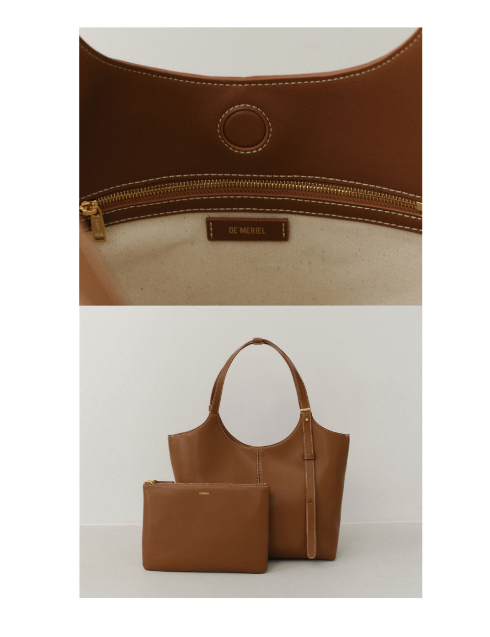 [韓国]★DE MERIEL★90 Veneta Bag Medium★ポーチ付きバッグ★ 韓国]☆DE MERIEL☆90 Veneta Bag Medium☆ポーチ付きバッグ
