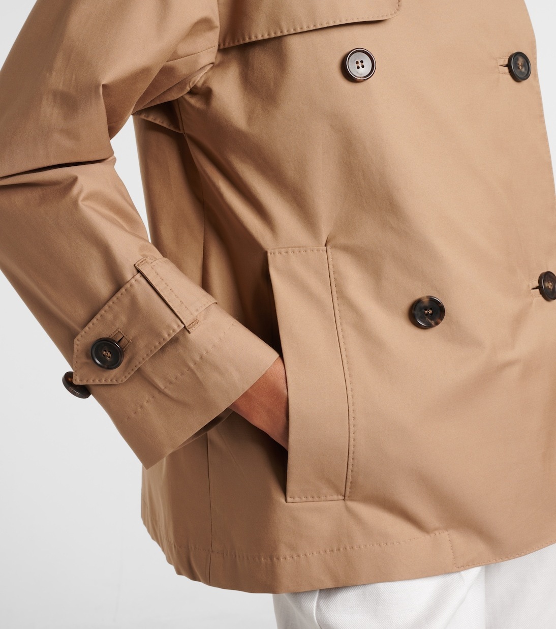 MaxMara The Cube ゼノ ショートトレンチコート 撥水 (Max Mara