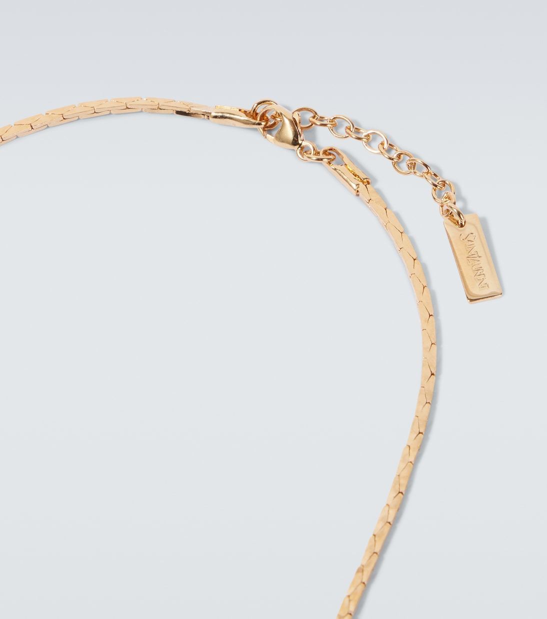 唯一無二の個性を纏う【SAINT LAURENT】チェーンネックレス 唯一無二の個性を纏う【SAINT LAURENT】チェーンネックレス
