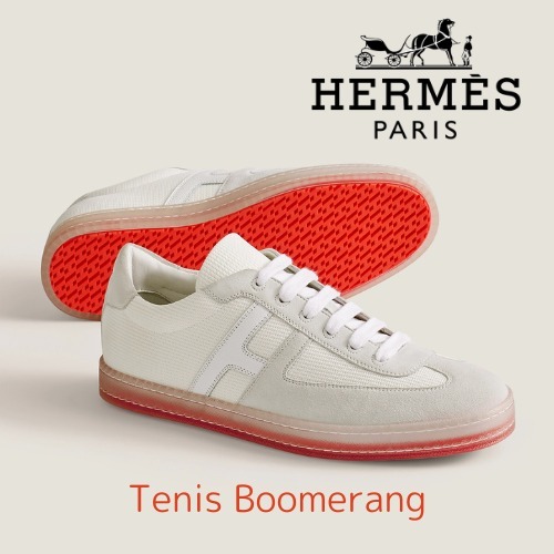 ☆人気☆【HERMES】スニーカー“BOOMERANG” 送料込み