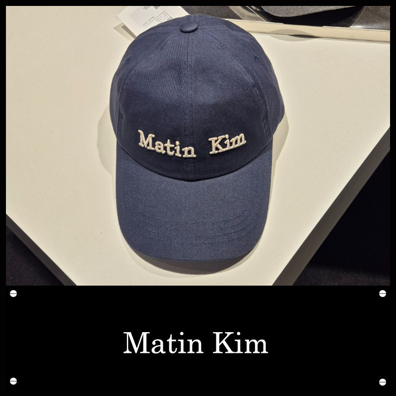★MATIN KIM ★MATIN CLASSIC LOGO BALL CAP