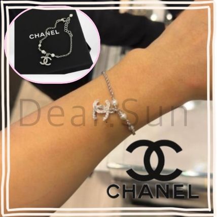 シルバー（銀色）系 CHANEL(シャネル) ブレスレット(レディース