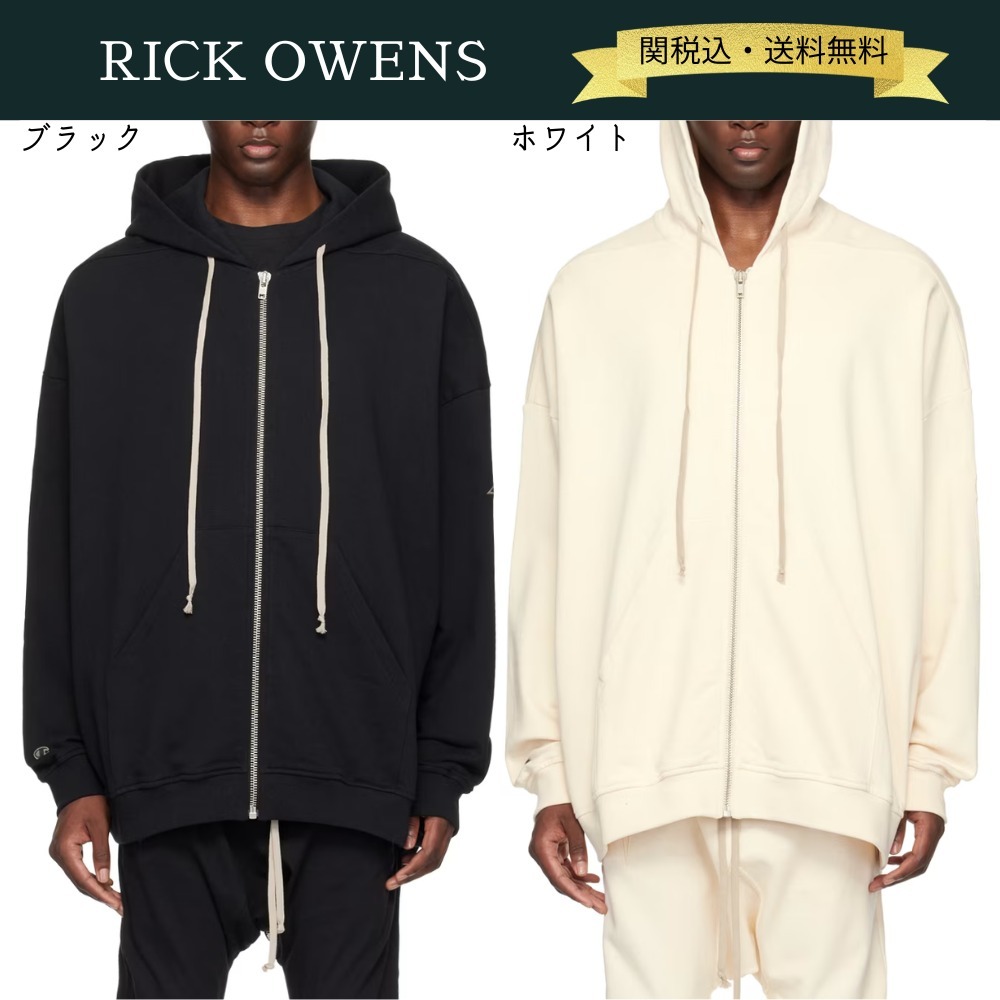 【関税・送料込】RICK OWENS Champion Jumbo Jason's フーディ