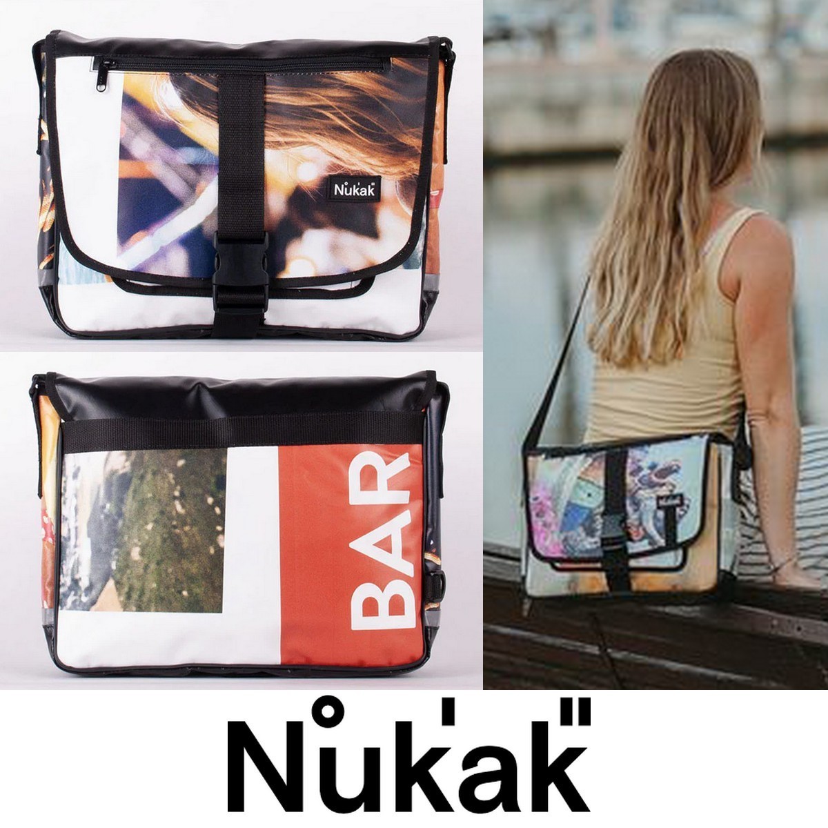 SALE◆Nukak【Frodo M】バルセロナ限定メッセンジャーバッグ◆PH