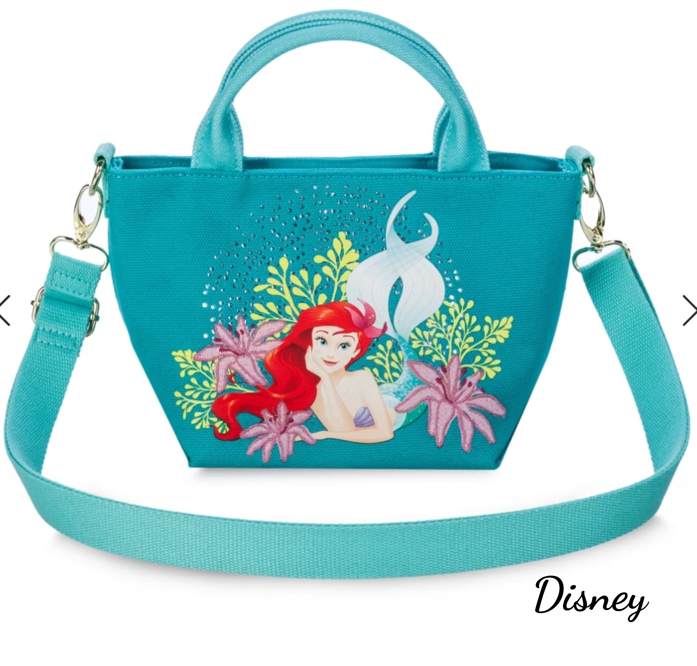【Disney】アリエル ビジュー 2way バッグ
