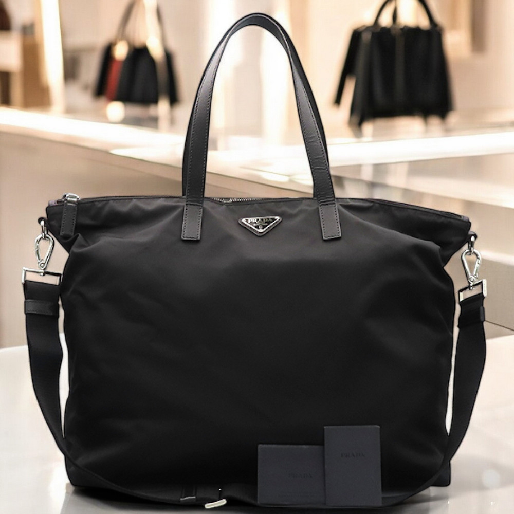 ☆PRADA☆プラダ☆ナイロン ビッグ トートバッグ