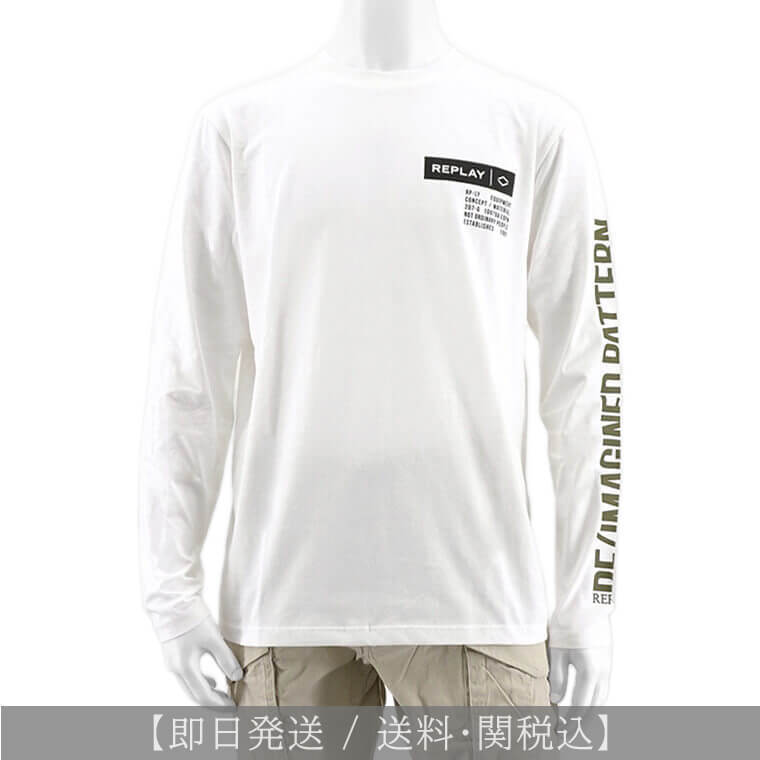 【訳あり】リプレイ REPLAY メンズ 長袖Tシャツ