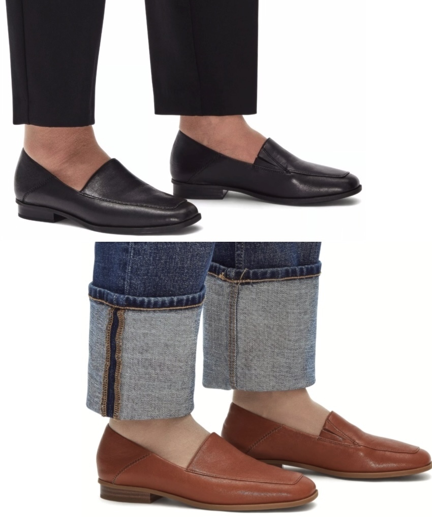 Clarks ローファー スニーカー レザー スリッポン フラット