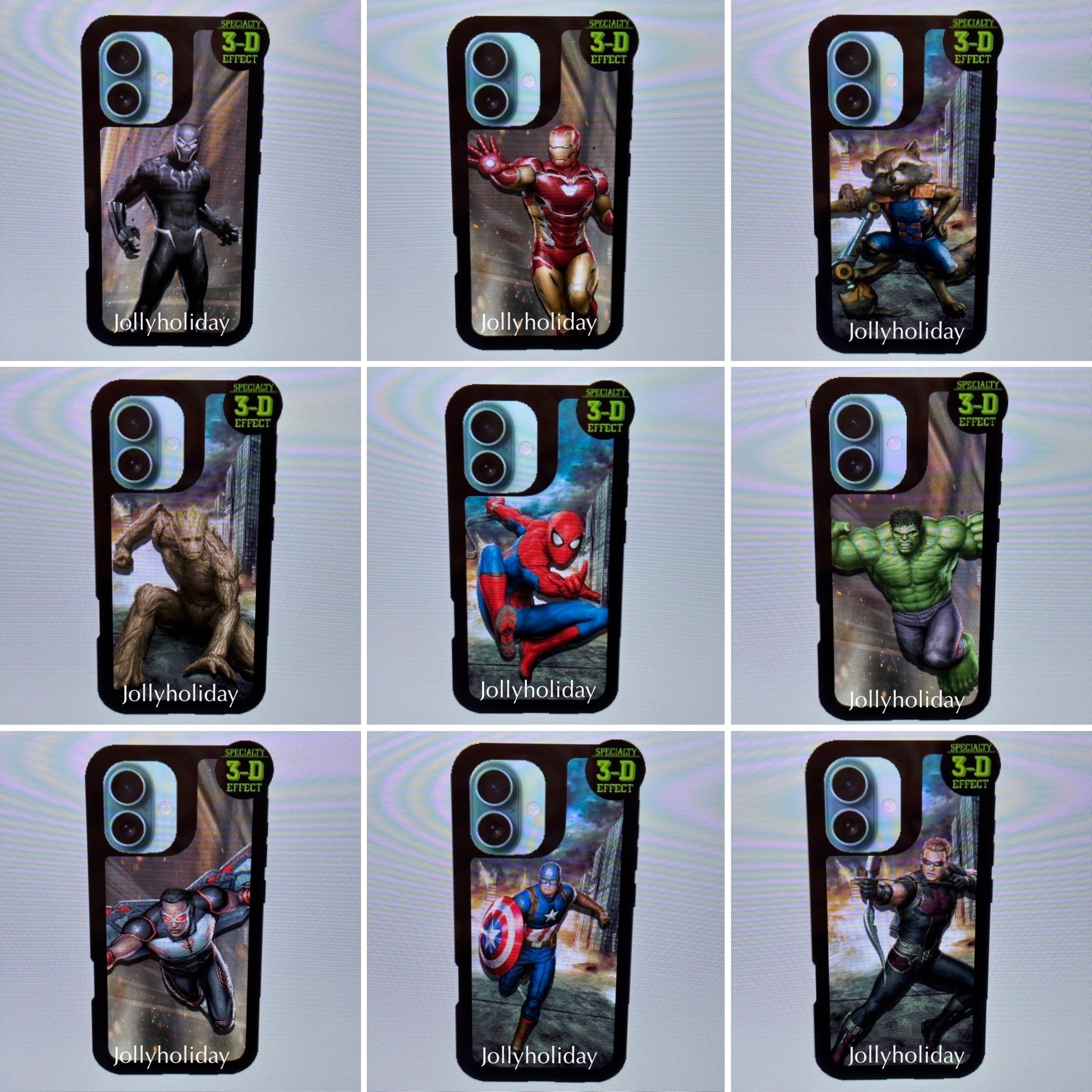 ☆US Disney Parks☆MARVEL アベンジャーズ 3DiPhoneケース